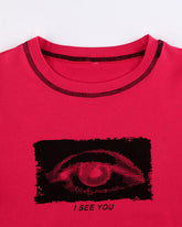 Ich sehe dich T-Shirt mit Ärmeln